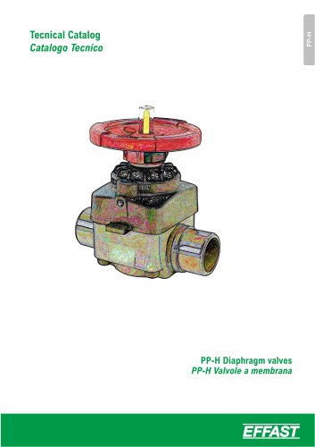 MV - PP-H Diaphragm valves