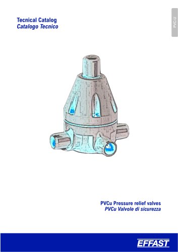 MVP - PVC-u Pressure releif valves