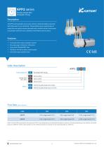 KPP2 Peristaltic Pump Data Sheet