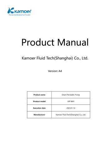 UIP Smart Peristaltic Pump