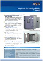 Temperature and humidity chamber FM series