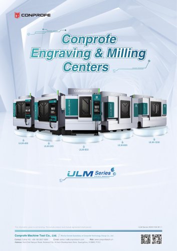 ULM Conprofe Engraving & Milling Centers