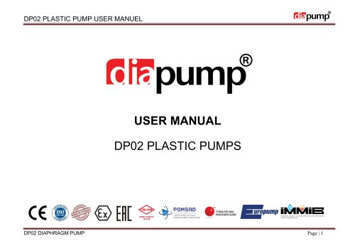 DP02 PLASTIC PUMPS