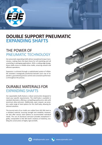 DOUBLE SUPPORT PNEUMATIC