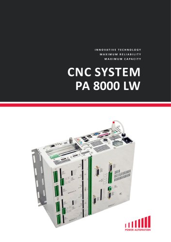 CNC SYSTEM PA 8000 LW