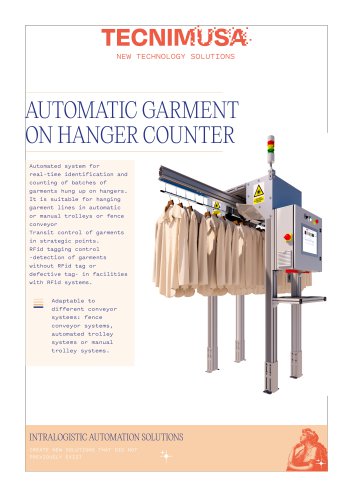 Garment On Hanger Counter