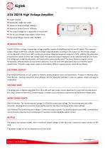 Aigtek High Voltage Amplifier ATA-2021B