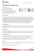 Aigtek High Voltage Amplifier ATA-2022B