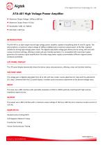 Aigtek High Voltage Power Amplifier ATA-401