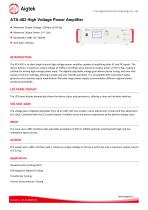 Aigtek High Voltage Power Amplifier ATA-402