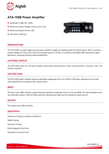 ATA-105B Power Amplifier