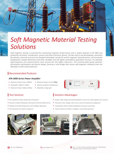 ATA-3040C Power Amplifier Solutions