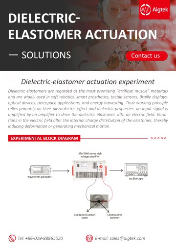 ATA-7050 High Voltage Amplifier Solutions