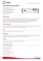 ATA-8152 RF Power Amplifier