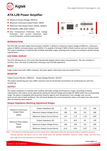 ATA-L2B Power Amplifier