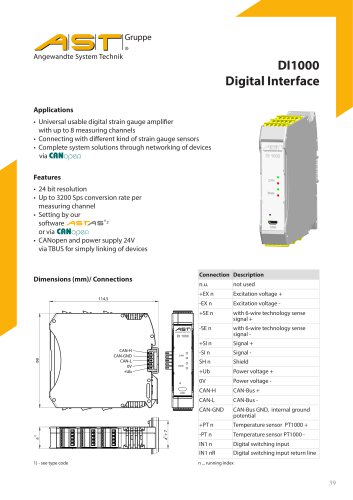 DI 1000 Digital Interface