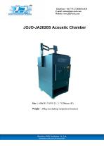 JOJO JOJO-JA2020S Acoustic Chamber