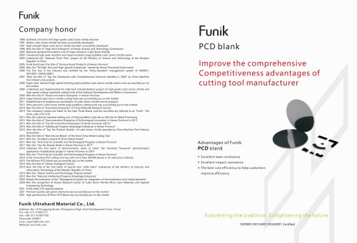 FUNIK PCD blank PCD510