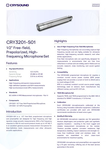 CRY3201-S01 Microphone Set