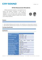 CRY332 Measurement Microphone