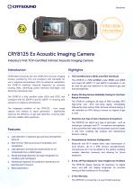 CRY8125 Ex Acoustic Imaging Camera