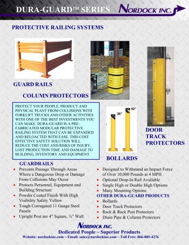 DURA-GUARD™ Protective Railing