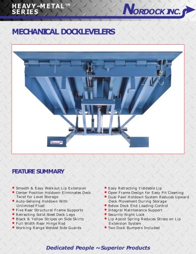 HEAVY-METAL™ Series - Mechanical Dockleveler