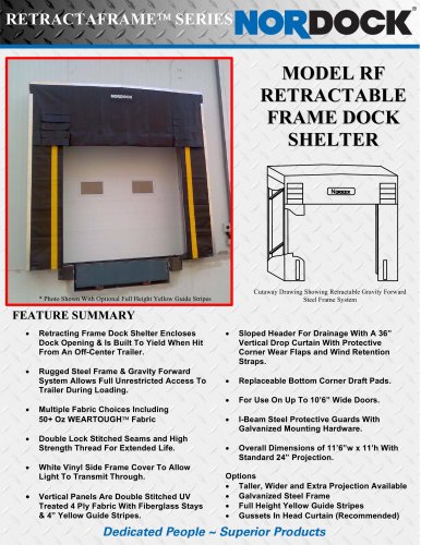 RF Series Dock Shelters