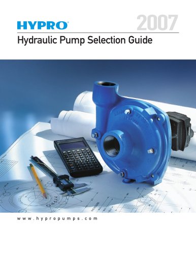 Hydraulic Pump Selection Guide