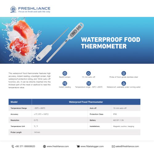 Waterproof Food Thermometer