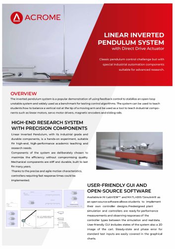 Linear Inverted Pendulum