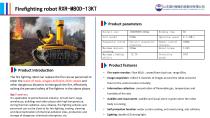 Catalog of fire fighting robot - 13