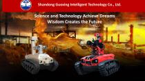 Catalog of fire fighting robot - 1