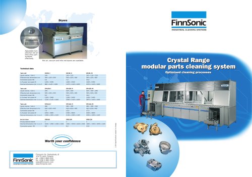 Modular parts cleaning system