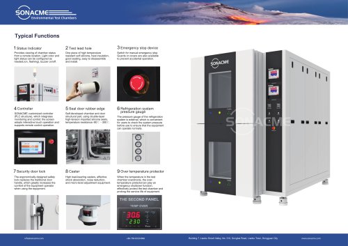 Humidity and temperature test chamber ST/600/70(H)/2