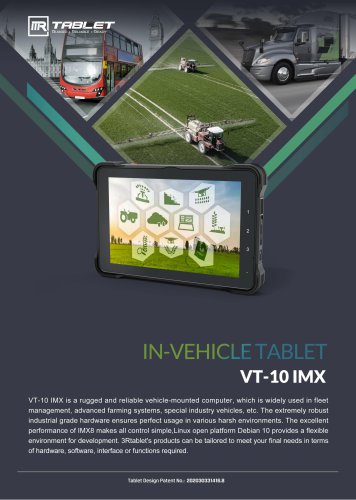 3Rtablet VT-10 IMX Linux Tablet