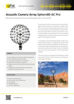 Acoustic Camera Sphere 80 AC Pro