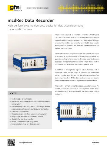 Data Recorder mcdRec