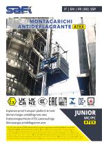 MONTACARGAS JUNIOR MC-PC ATEX (ZONA 0,1 Y 2) - 1