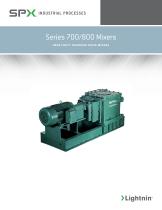 Series 700/800 Mixers