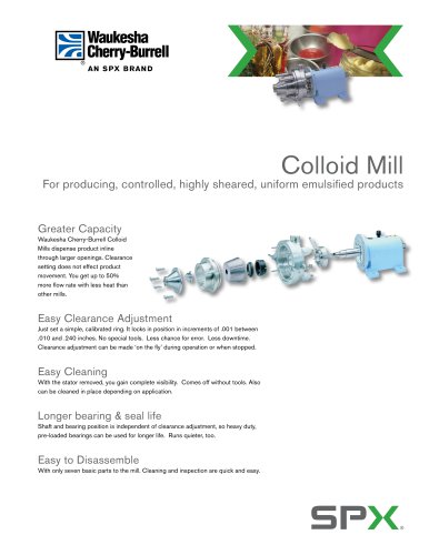 Colloid Mills