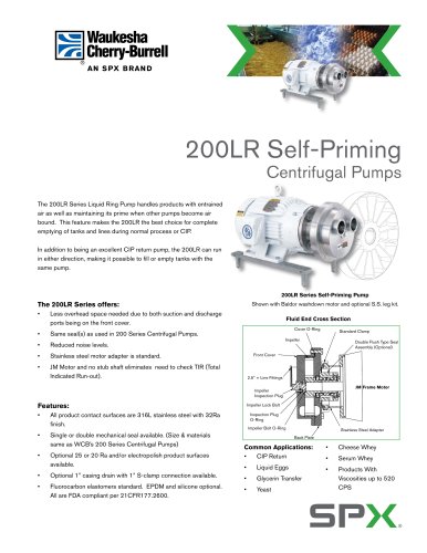 Self-Priming Pump Flyer