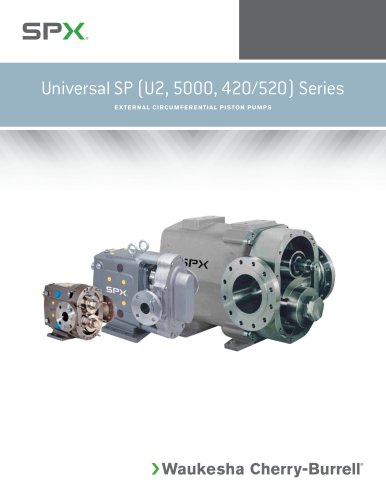 Universal SP Series PD Pumps External Circumferential Piston (ECP)