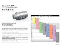 Extru Pipe extrusion head EXT-PO series