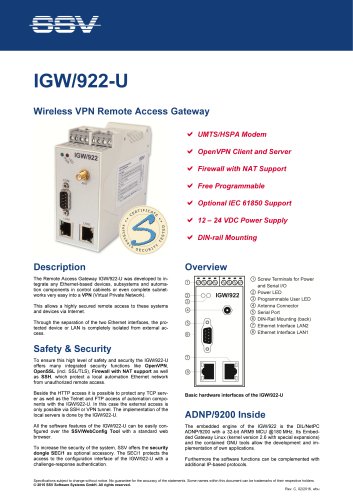 IGW/922-U