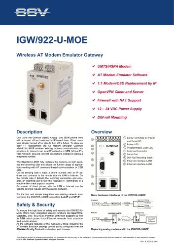 IGW/922-U-MOE
