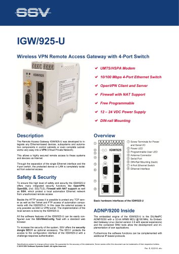 IGW/925-U