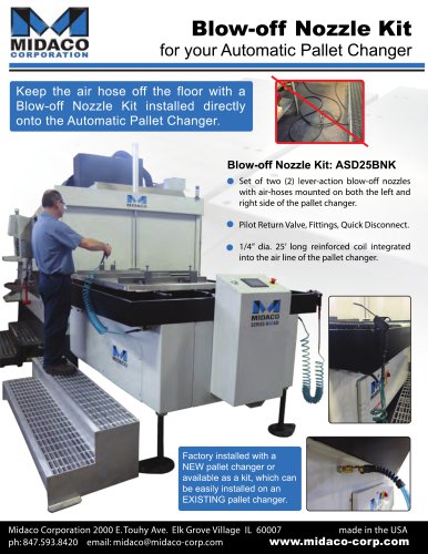 CNC Chip/Fluid Blow-Off Nozzle Kit