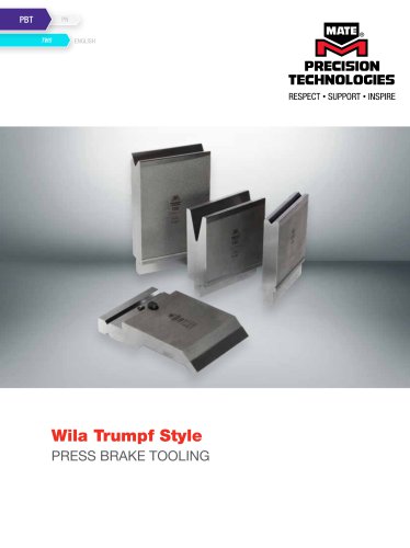 Wila Trumpf Style PRESS BRAKE TOOLING