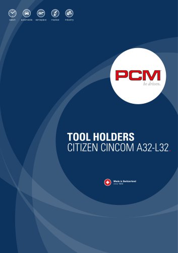 TOOL HOLDERS CITIZEN CINCOM A32-L32